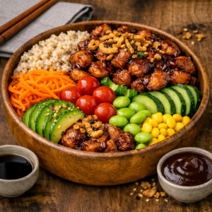 bbq-mix-kip-vlees-bowl